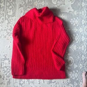 Bright Red Sweater perfect for the Holidays! NWT